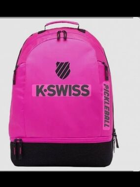K-SWISS Hot Pink Pickleball Backpack